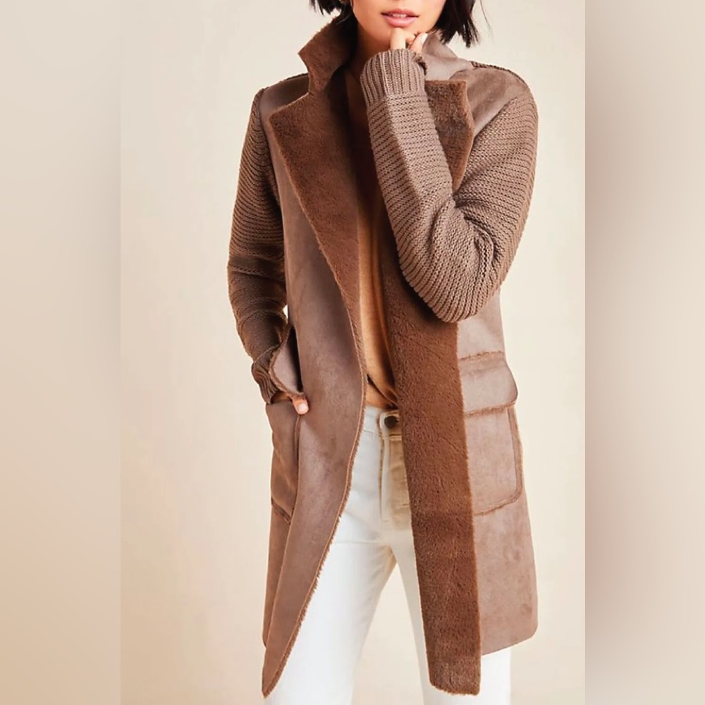 Anthropologie Sweater Jacket, M, EUC